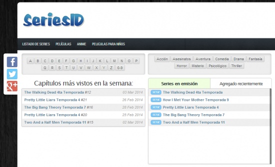 Seriesid.tv y Peliculasid.tv