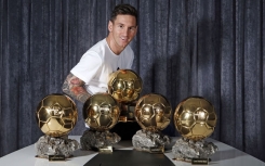 Los 10 jugadores que ms veces han ganado un Baln de Oro