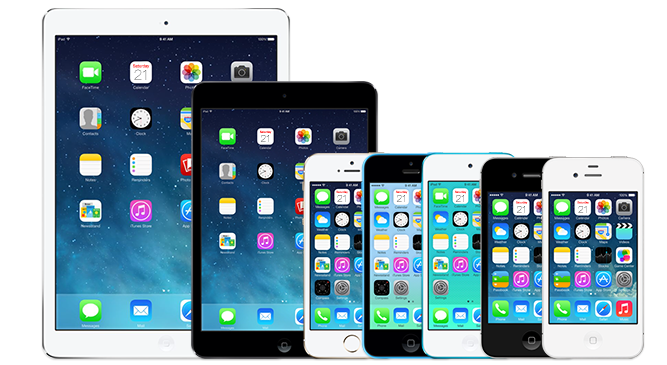 Iphones e ipads